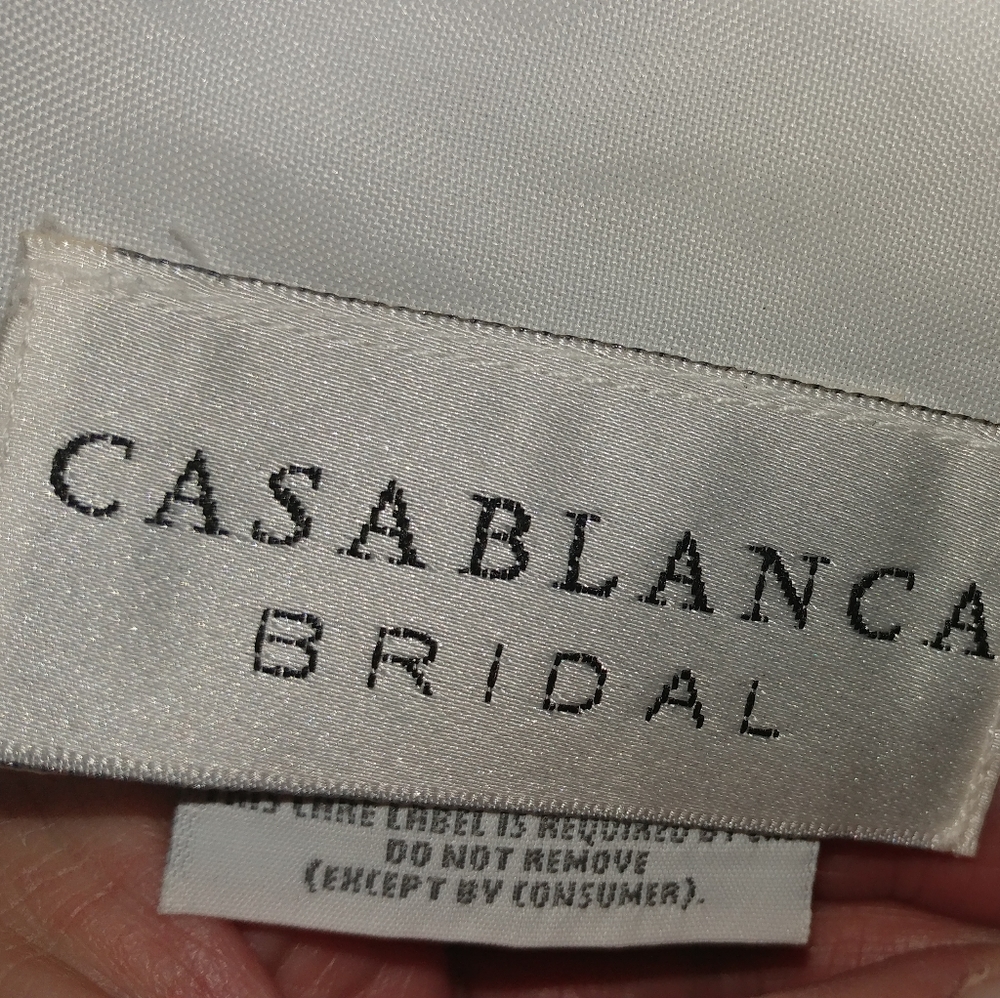 Casablanca ball wedding gown